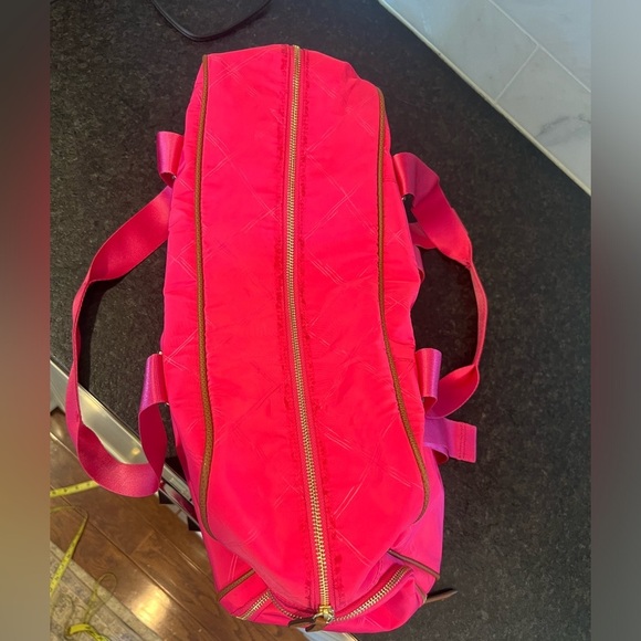 VERA BRADLEY LIGHTEN UP PREPPY POLLY YOGA SPORT BEACH GYM EXERCISE BAG - Picture 5 of 16